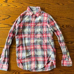 J Crew XS Flannel shirt